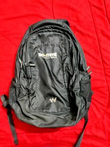 Black Backpack 🎒 Wildcraft Brand