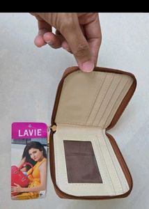 Lavie Woven Zip Around Wallet