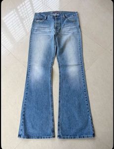 Men's Blue Flare Jeans