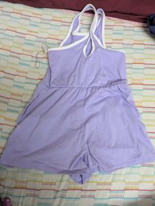 Lilac Romper Shorts from USA