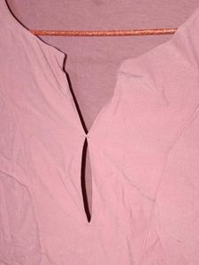 Light Pink Sleeveless V-Neck Top