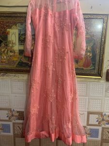 Pink Embellished Gown