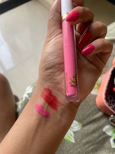 2 Lipstick Combo Of Nykaa And Myglamm
