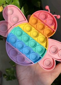 Rare Pastel Butterfly Bee pop it