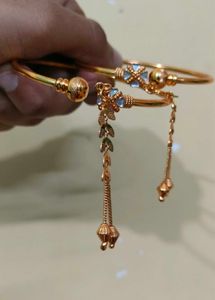 Elegant Gold Plated Bangles