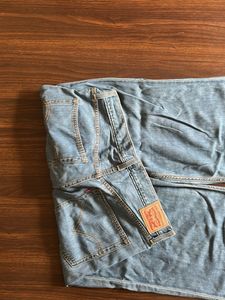 Levis Wide Leg Blue Denim Jeans