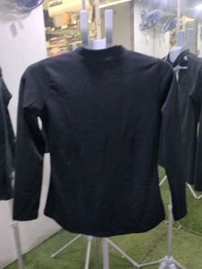 Chic Black Cut-Out Long Sleeve Top