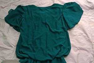 Green stylish top for women