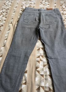 Grey Denim Jeans