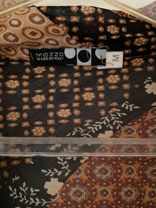 Italian Mezzo Blouse - Patchwork Design
