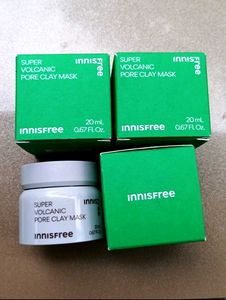 innisfree pore clay mask 💚🍀