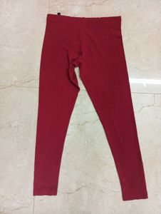 GO COLOURS RED LEGGINGS