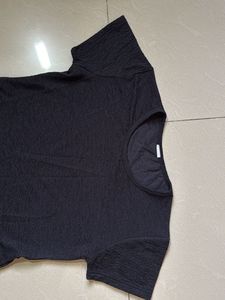 Classic Black T-Shirt Dress