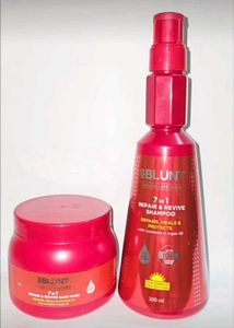 bblunt shampoo and hair mask