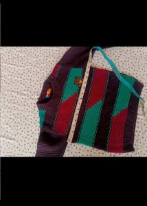 Kids Geometric Pattern Sweater