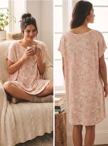 Cozy Pink Printed Nightwear