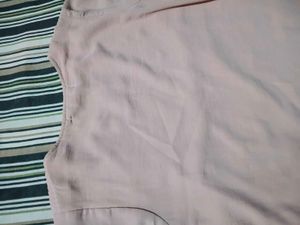 Elegant Women's Pink Tunic Top