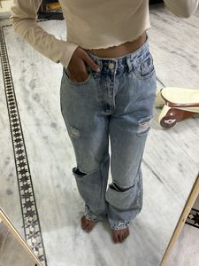 Shein Ribbed Jeans – Size 26