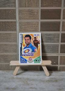Rohit base from 2011 cricket attax card