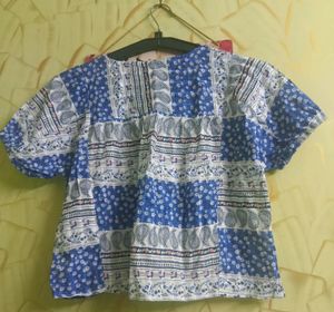 Printed Summer 🌞 🏝️ Top For Girls