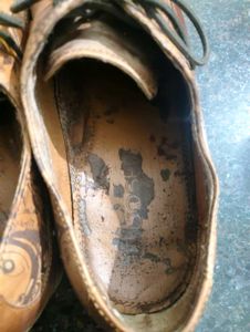 Brown Handmade genuine leather dress shoes