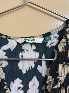 Stylish Smocked Floral Dress