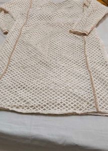 pakistani style White Chikankari Kurta set