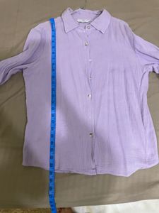 Lavender Linen Shirt