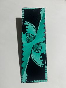 Dot Mandala Handmade Bookmark