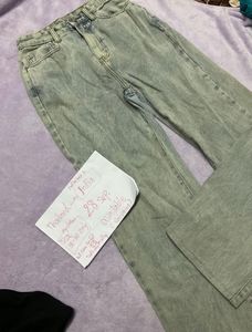 Light Wash Wide Leg Jeans long 41