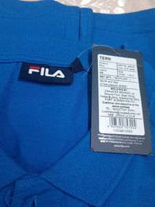 Fila Blue Polo Shirt