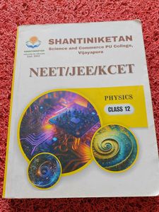NEET/JEE/KCET Physics Class 12 Book