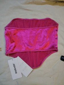 Savana Satin Corset Top