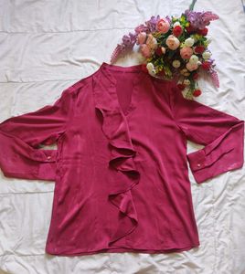 Elegant Ruffled Blouse