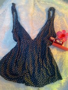 Chic Polka Dot Mini Dress
