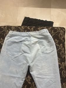 Light Wash Denim Jeans
