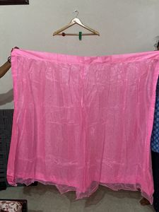 Pink Lehnga Choli Material