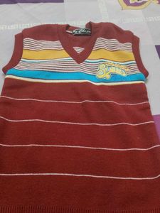 Boys Sleeveless Sweater