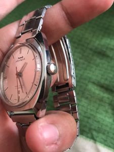 HMT Avinash Classic Silver Dial Wrist Watch
