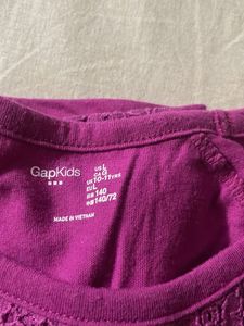 Gapkids girls Purple Lace Top