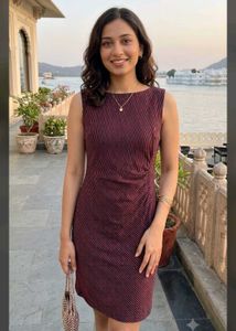 Red and Black Striped Tunic