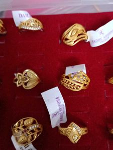 one gram Gold Rings Collection any 2combo