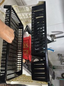 Durable Dish Rack with Utensil Holder