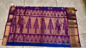 pure handloom kanjeevaram saree