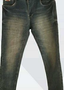 Washed Denim Jeans