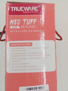 Trueware Insulated Flask With 2 Mugs
