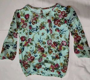 Floral Print Top