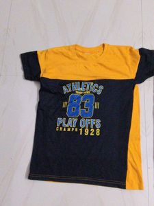 BoysAthletics T-Shirt and White Jeans