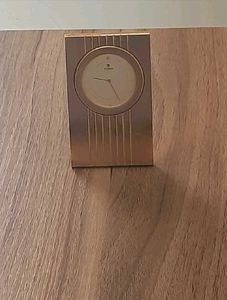 Titan Classic Gold Table Clock