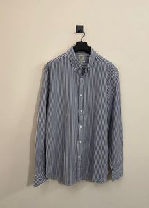 Men's Striped Button-Down Shirt